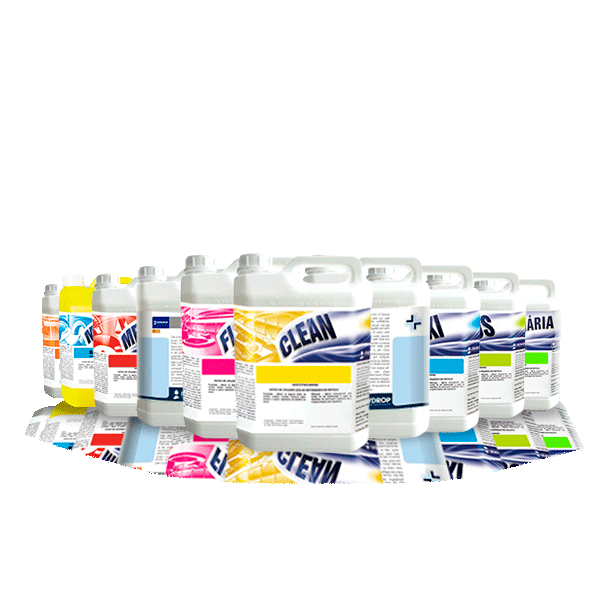 Linha de embalagens de produtos Newdrop